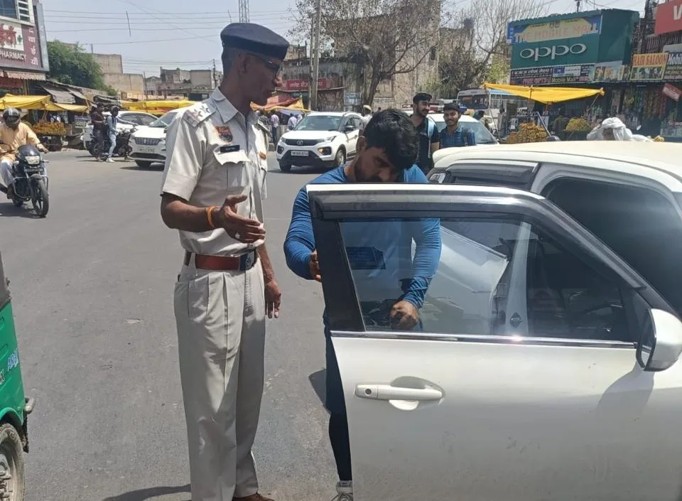 haryana traffic police news