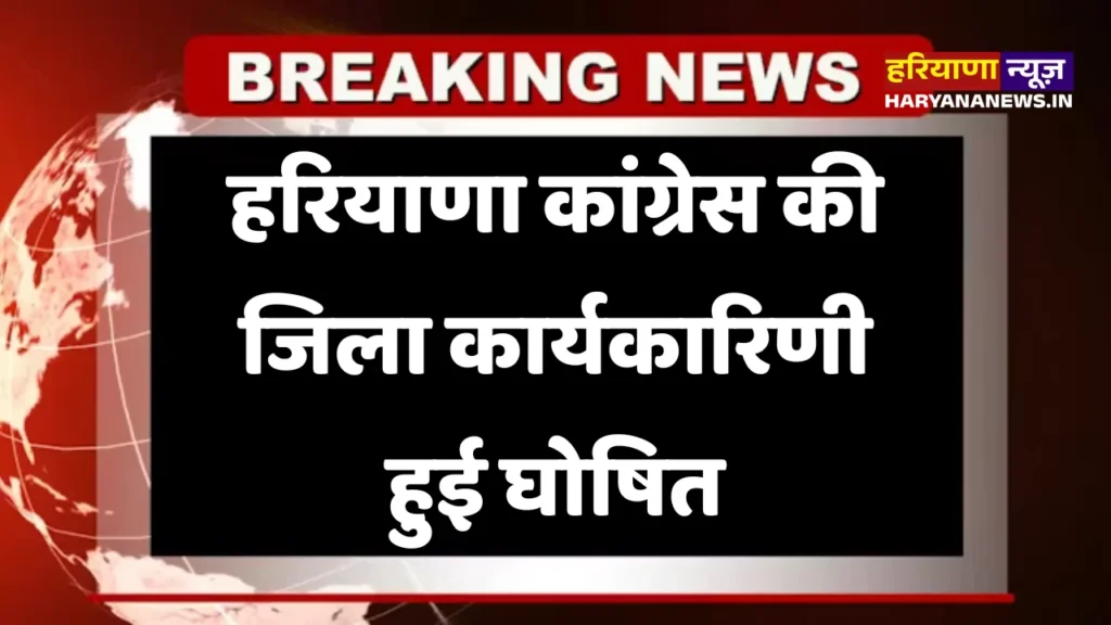 Haryana Congress district executive committee